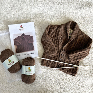 Knitting Packs: Lil Paca Jacket Knit Pack