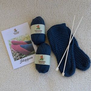 Knitting Packs: Slippers Knit Pack