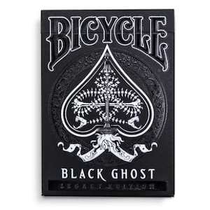 Bicycle Black Ghost Rare Playing Cards LEGACY EDITION