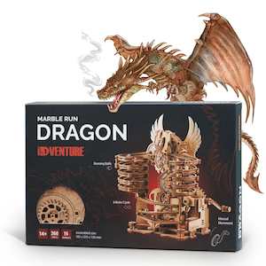 New Puzzle! Marble Run Dragon 3D Puzzle