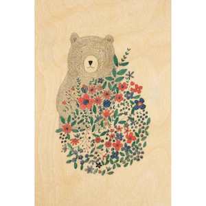 Bear in the flower