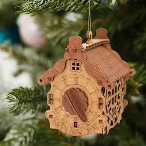 Happy New Year - Puzzle Box Wooden Kit