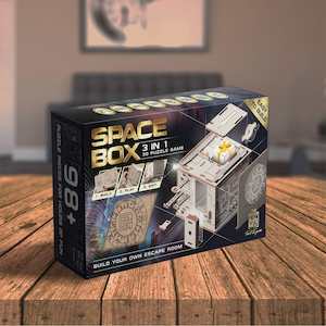 DIY Space Box - Build and Solve 3D Puzzle - Level 10