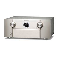 Marantz AV RECEIVER SR7015 SILVER-GOLD - Marantz 8K AV Receivers