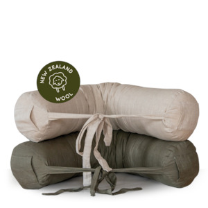 100% Wool Filled Pregnancy and Breastfeeding Pillow