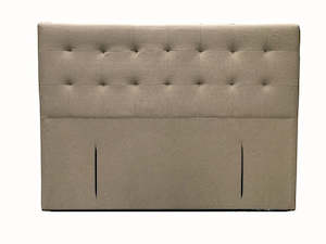 Furniture: Bella Beige Fabric Headboard in Single/ King Single/ Double/ Queen/ King/ Super king from