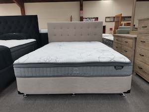 Bella Bed 3Pcs NZ Made Base, Headboard & Pocket Spring Euro top Mattress from