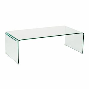 Furniture: Cali U Shape Glass Coffee Table