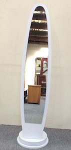 Furniture: Free Standing Rotatable Full Length Mirror