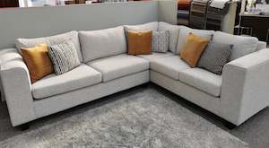 Furniture: Mayon NZ Made Corner Lounge Suite