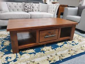 Woodgate Coffee Table Solid Pine Wood Rough Sawn and Rustic