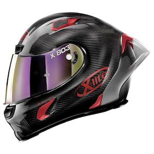 X-Lite X803 RS Ultra Carbon Iridium Edition Full Face Helmet - black/iridium - XXL ONLY