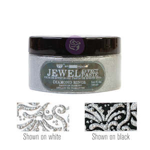 Artist supply: Art Extravagance Jewel Texture Paste-Diamond rings