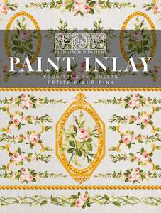 Artist supply: NEW: IOD Paint Inlay-Petite Fleur Pink.