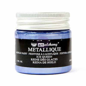 Artist supply: Art Alchemy Métallique Paint- Ice Queen