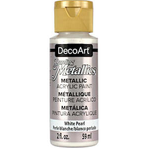 Artist supply: White Pearl-Dazzling Metallics