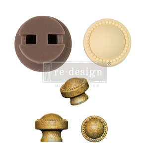 Redesign Decor Knob Mould kit-Pearl inlay