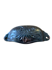 Drawer Pull-Ornate Antique Copper.