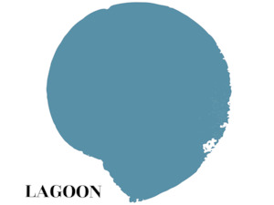 Artist supply: Mineral Paint -Lagoon TESTPOT