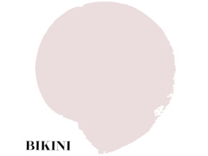 Artist supply: Mineral Paint-Bikini TESTPOT