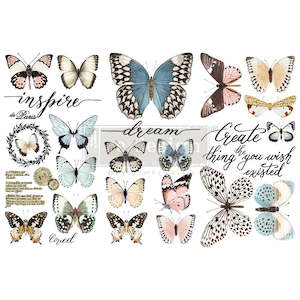 Redesign Decor transfer-Papillon Collection