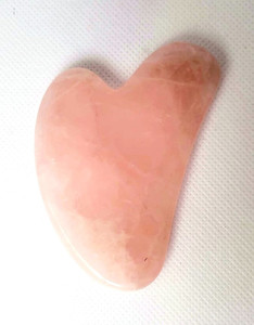 Gua sha stone - pink quartz newtownacupuncture