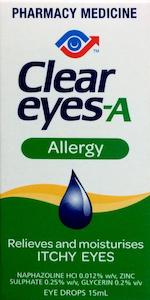 Chemist shop - pharmacy: Clear Eyes Allergy Eye Drops 15ml