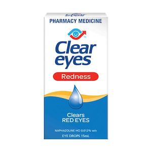 Chemist shop - pharmacy: Clear Eyes Red Eye Drops 15ml