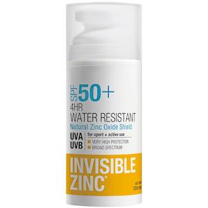 Chemist shop - pharmacy: INV.ZINC 4hr W/Resist. SPF50+ 100ml