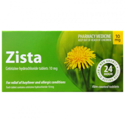 Chemist shop - pharmacy: Zista Tabs 10mg 30tabs