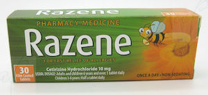 Razene Tabs 10mg 30s