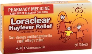 LORACLEAR Hayfever 10mg 30 tabs