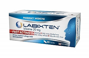 Chemist shop - pharmacy: LABIXTEN 20mg Tablets 10s