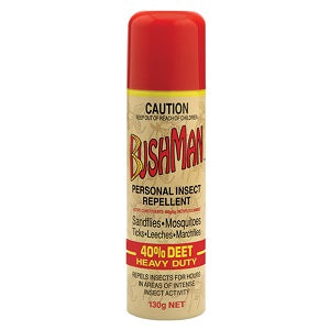 Chemist shop - pharmacy: BUSHMAN H/Duty Aerosol 40% Deet 130g