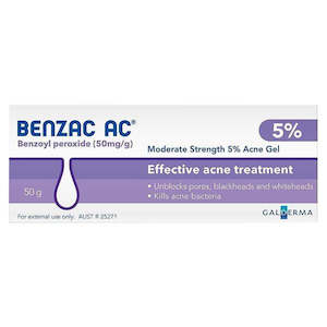 BENZAC AC Gel 5% 50g