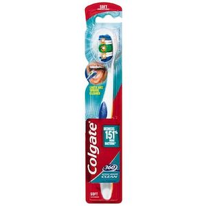 Chemist shop - pharmacy: COLGATE Toothbrush 360 Degree Soft