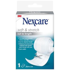 Nexcare Soft & Stretch Cut To Length 8cm x 1M