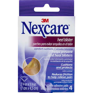 Nexcare Heel Blister Cush Pad 7x4.5cm 4pack