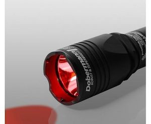 Wholesale trade: Armytek Dobermann Red, 160 lm Tactical Flashlight