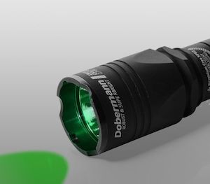 Armytek Dobermann Green, 200 lm Tactical Flashlight