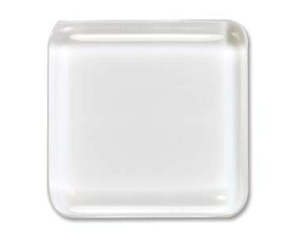 Internet only: Cabochon - Glass - Square - 1 piece - Clear