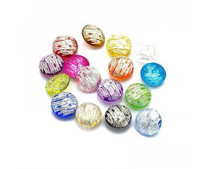 Buttons - Domed - Acrylic- 10 pieces