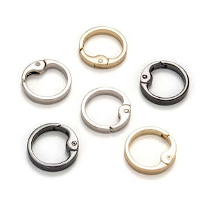 Internet only: Clasp - Spring Gate Rings - 28mm - 1 piece