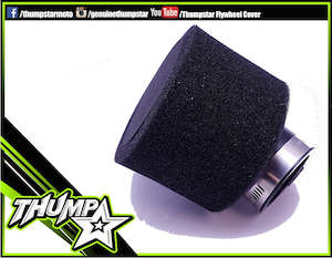 2020 Air Filter: 7406 | Air Filter Angled | 42mm | Black