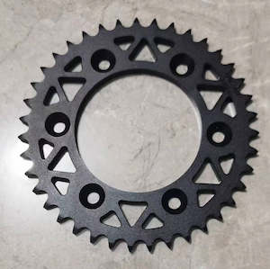 7764-BLK | CNC Sprocket 428x37T | BLACK