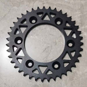 Parts Only: 7765-BLK | CNC Sprocket 428x39T | BLACK