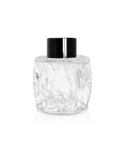 50ml Retro Diamond Diffuser Bottle - Black Collar