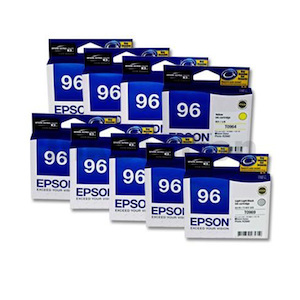 10 Pack Genuine Epson T0961 T0962 T0963 T0964 T0965 T0966 T0967