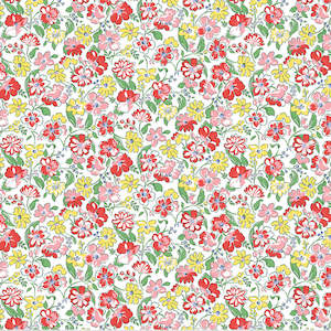 Craft material and supply: Liberty of London Heirloom Collection - Floral Joy in Brights