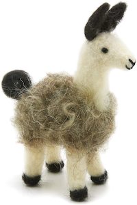 Dimensions Needle Felting Kit - Woolly Llama